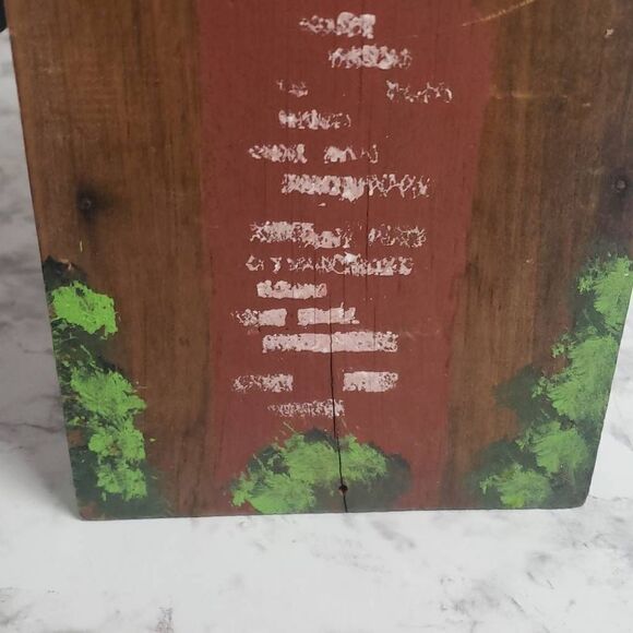 Colonial/Primitive Style Wooden House Decor - Picture 11 of 11